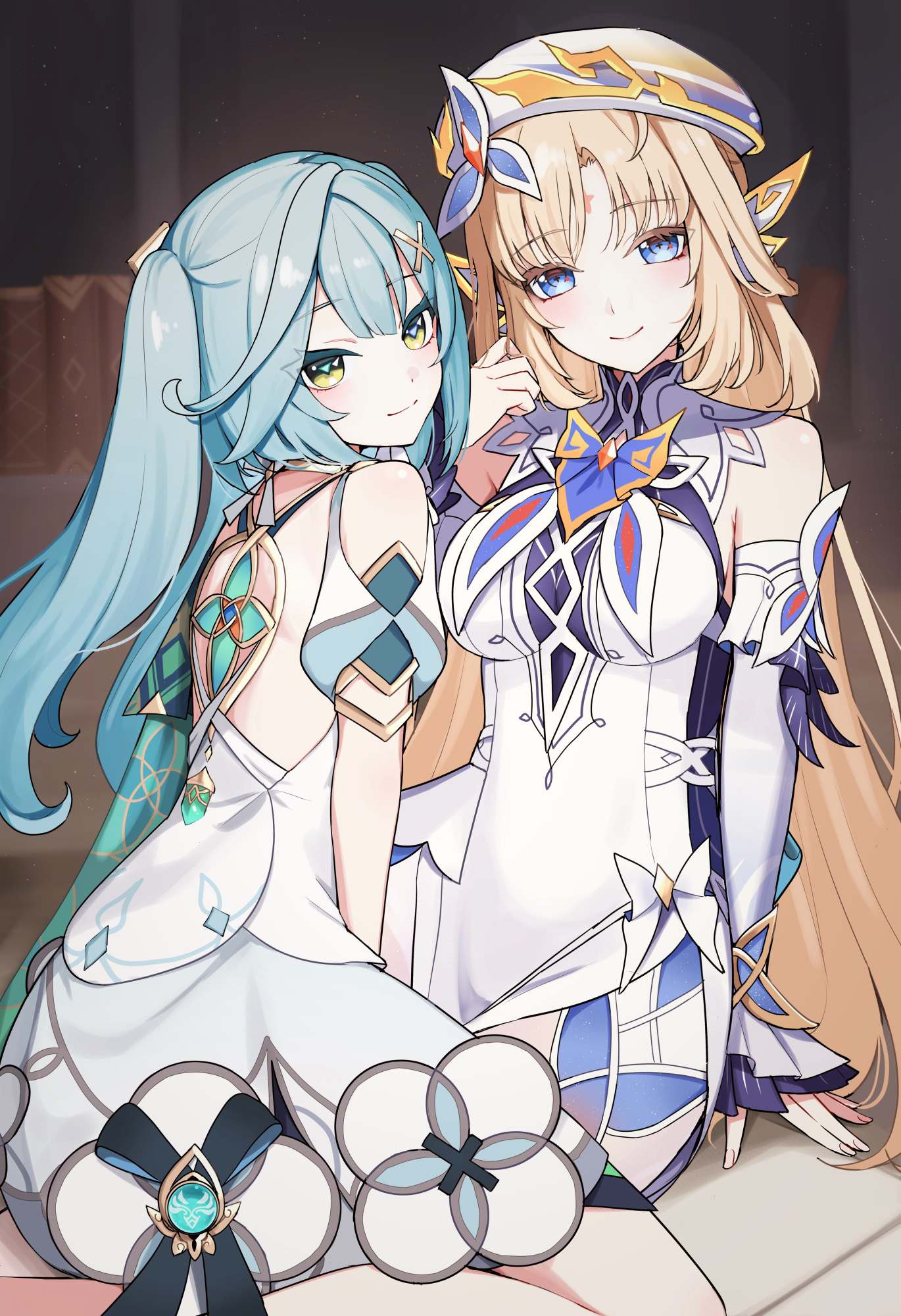 前辈们  原神原神珐露珊原神尼可 cr：hamburg_oniku 