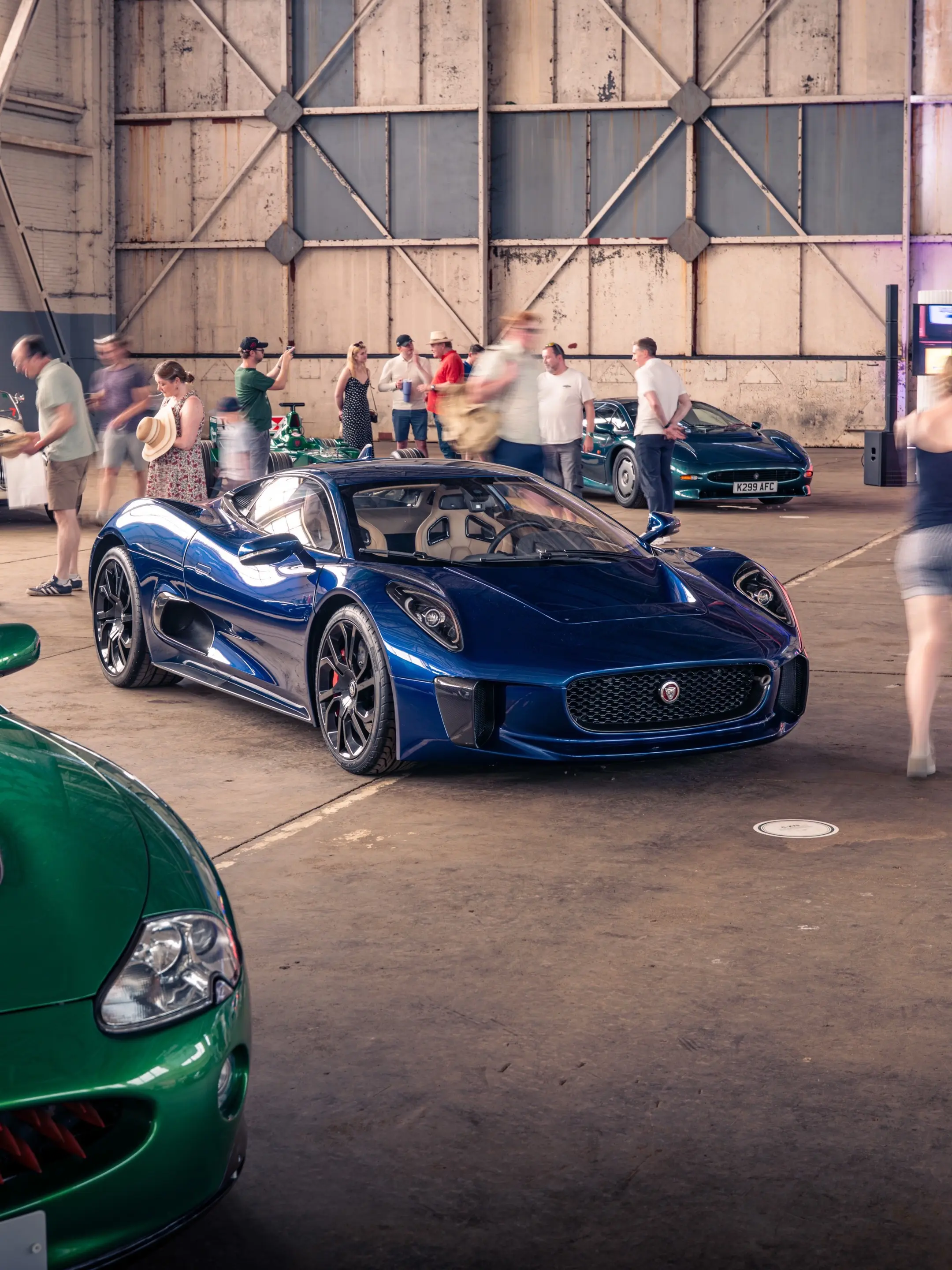 Jaguar cars day.