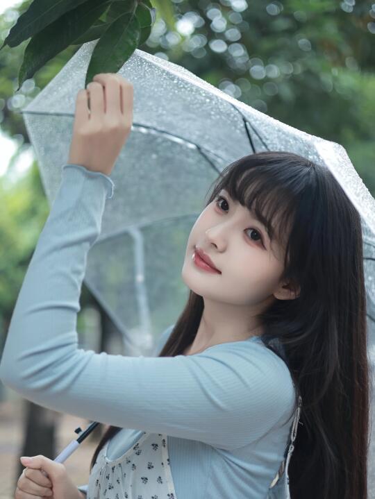 阴天试试这样拍！雨天拍照滴氛围感～