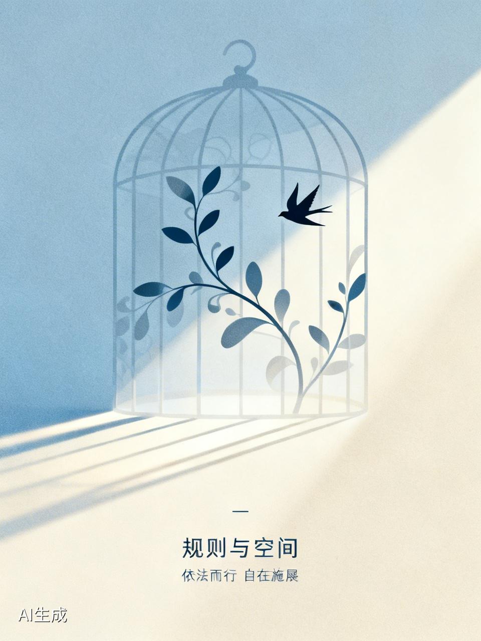 法律的笼子够大了，有的是你施展能力的空间，完全没必要到笼子外面去瞎折腾。要是一阵
