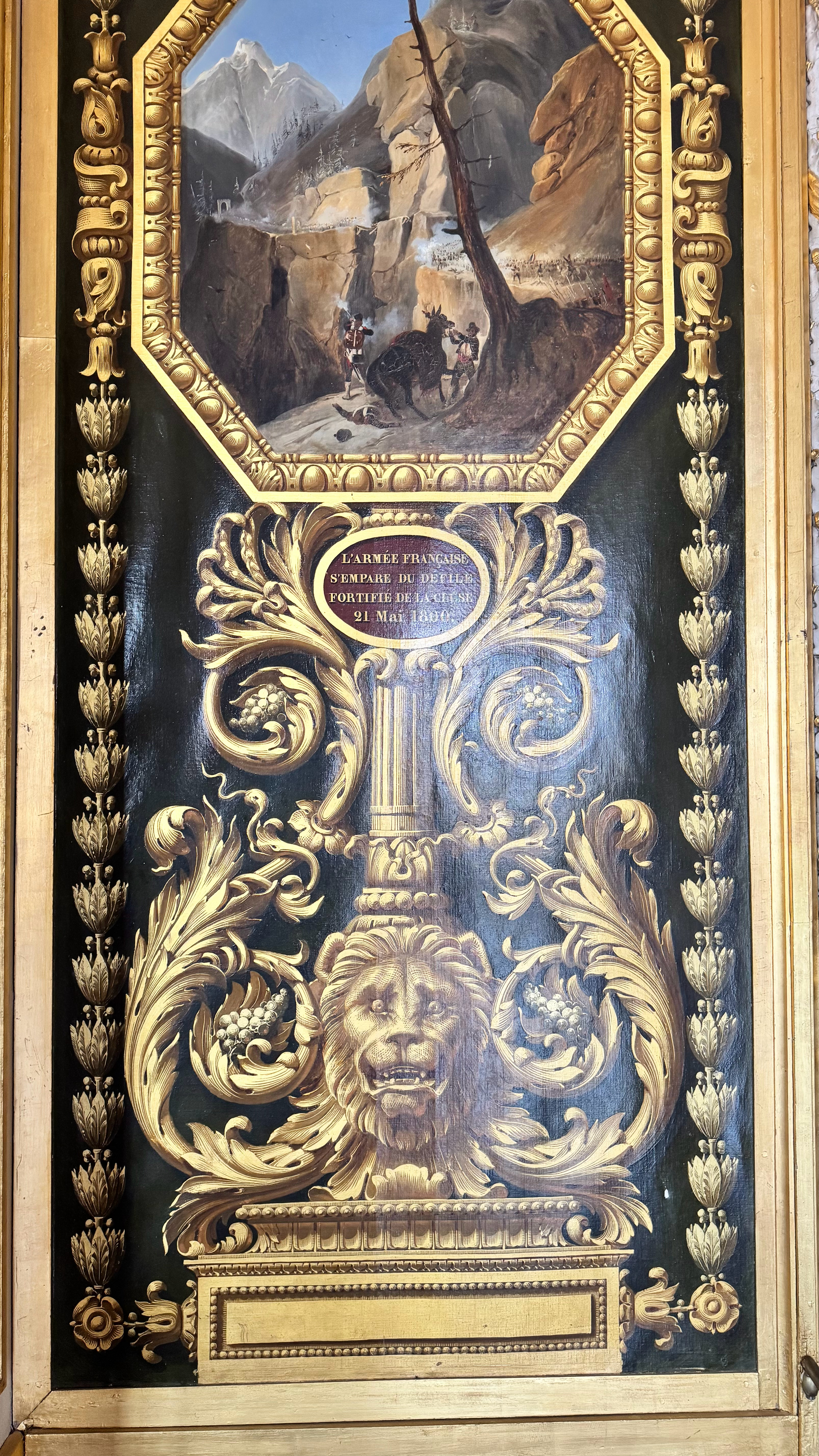 里有一片并不经常开放的区域——战争长廊（Galerie des Bataille