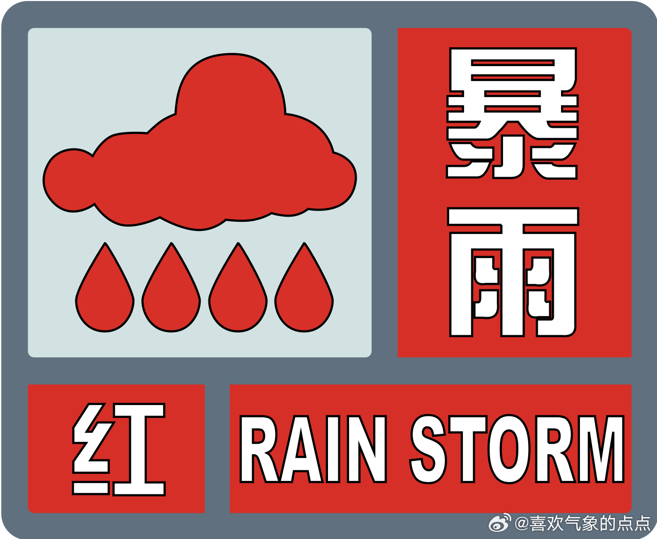 南宁市气象台7日18时45分将青秀区、良庆区暴雨橙色预警信号提升为红色，继续发布
