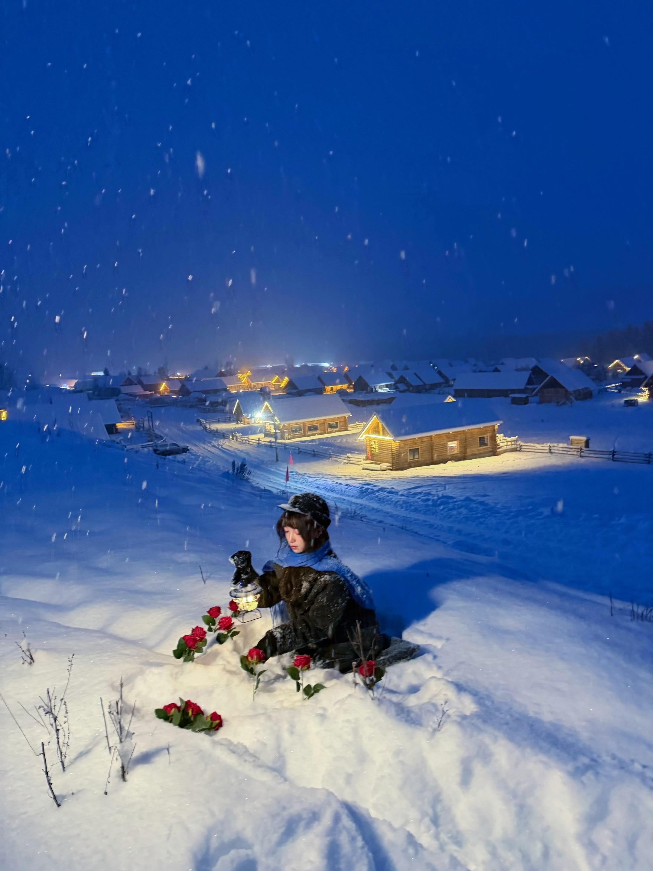 下雪天的禾木，和live图绝配 已经在期待下雪啦 评论区分享你拍到的live图吧