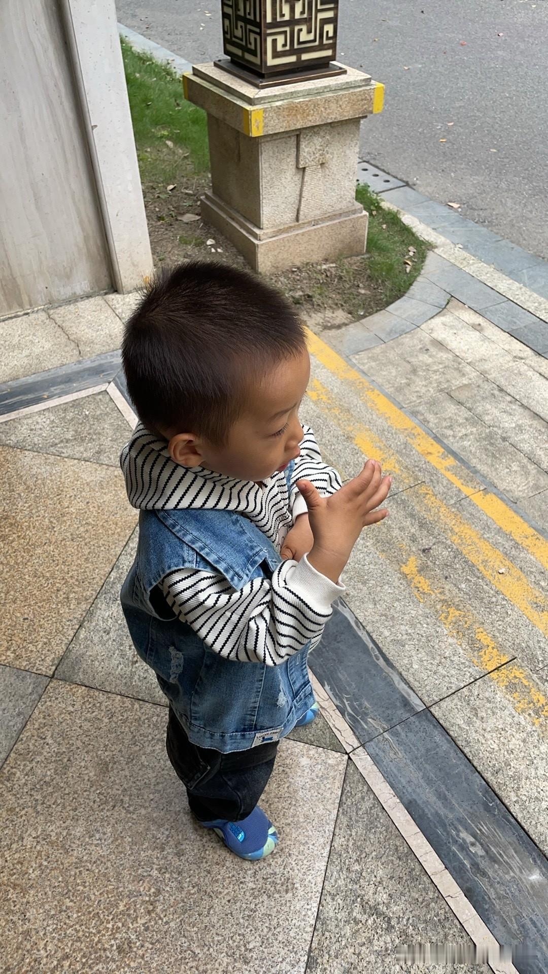 小宝奶奶昨天晚上打视频看小宝，他爷爷说要在家给女婿邮东北的大米，（女婿送人，东北