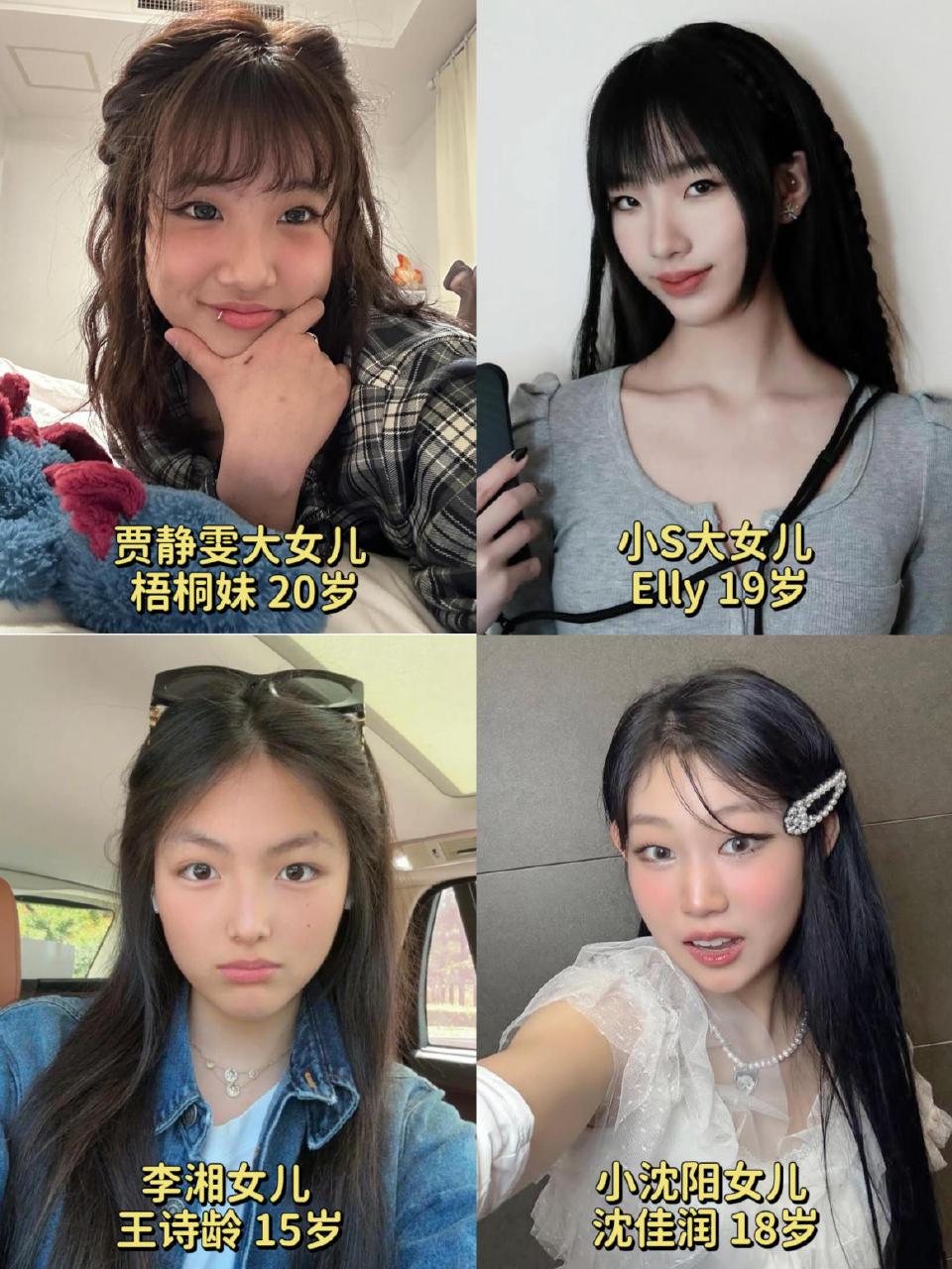 瞧瞧这些明星们的星二代女儿，星二代女儿 你们觉得如何呢？
实际上，感觉只有少数是