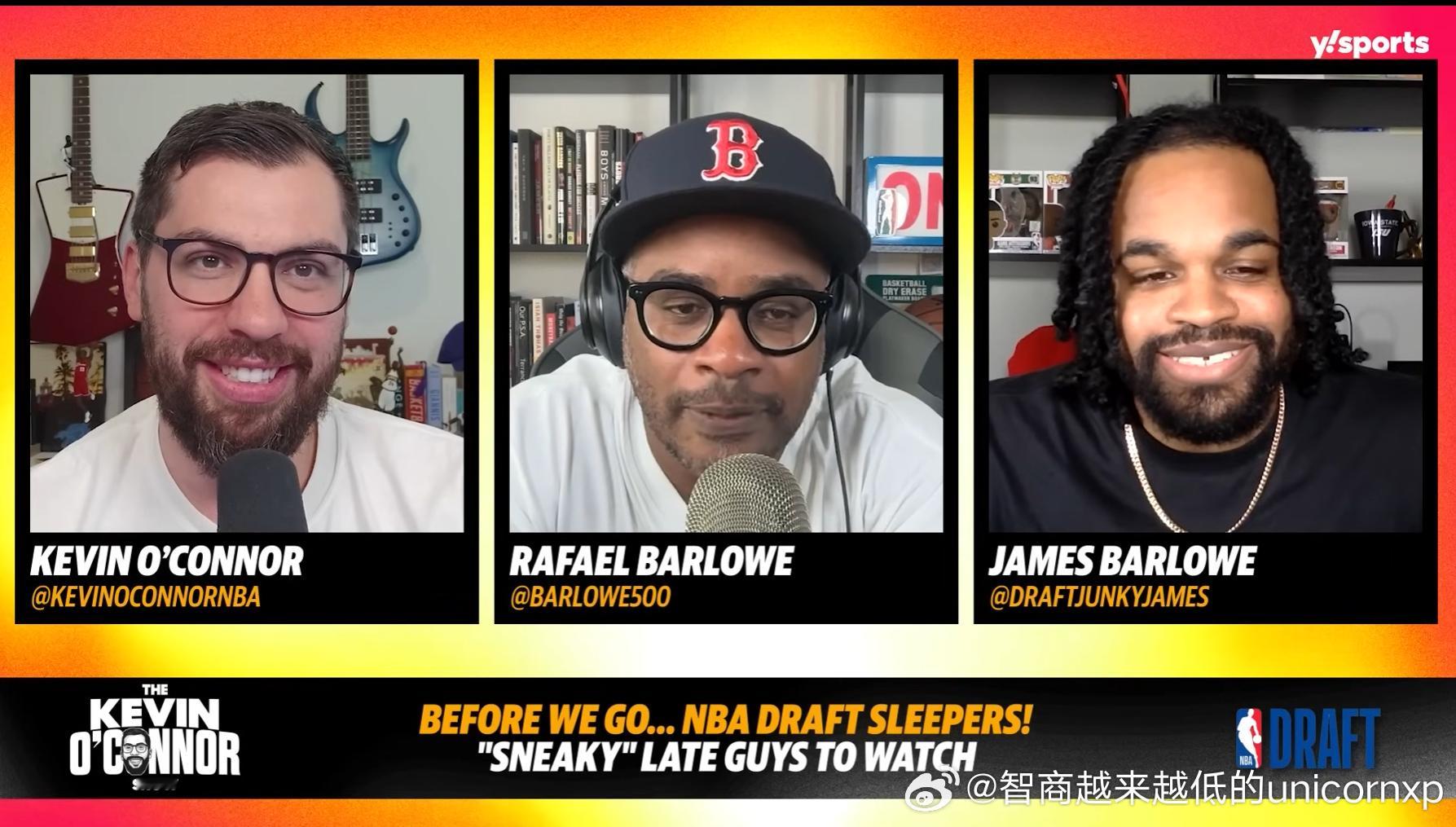 选秀专家Rafael Barlowe：如果我是篮网队，我绝对不会让杨瀚森逃过首轮