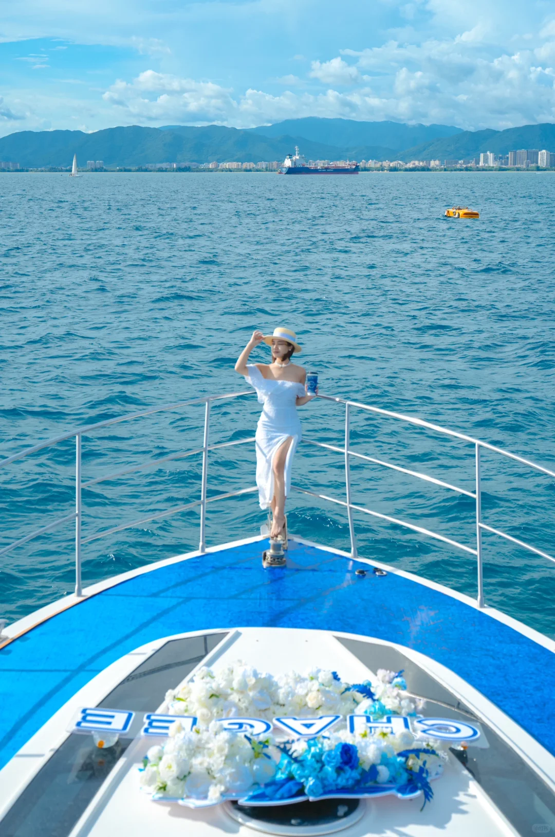 山野栀子大回归！坐上“霸王茶姬”号起航啦🛳️