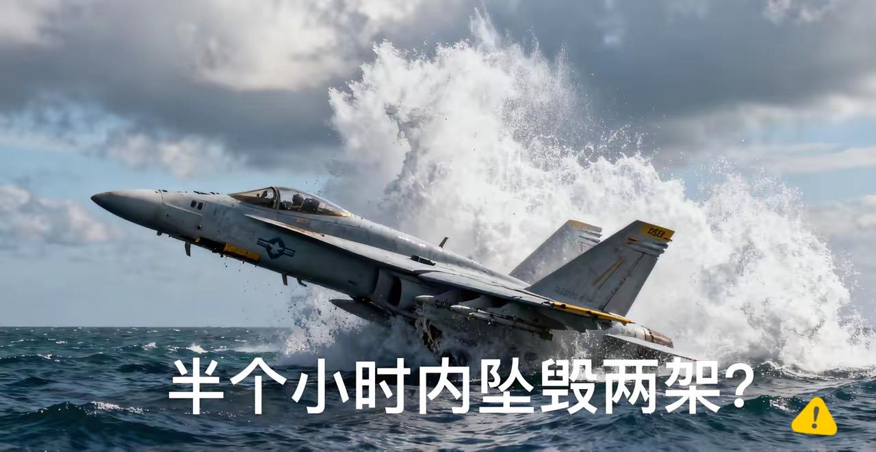 半小时内两架军机接连栽进南海，鹰酱的火气藏都藏不住，可比起追责，更该琢磨的是这“