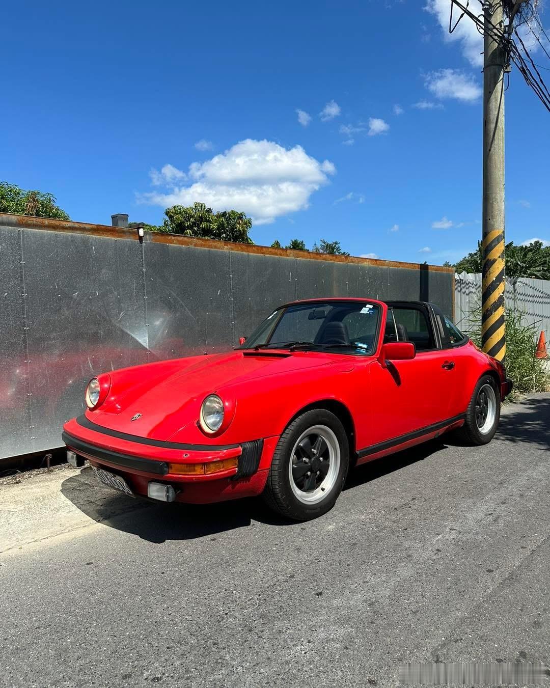 台湾老车🇩🇪1982年Porsche 911 3.0SC Targa ​​​