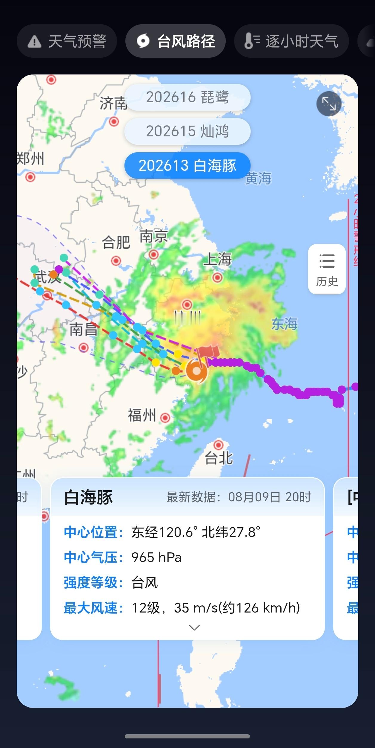 白海豚登陆玉环海边建筑门被吹毁这次影响也是很大，在一线的同志们，要注意安全 