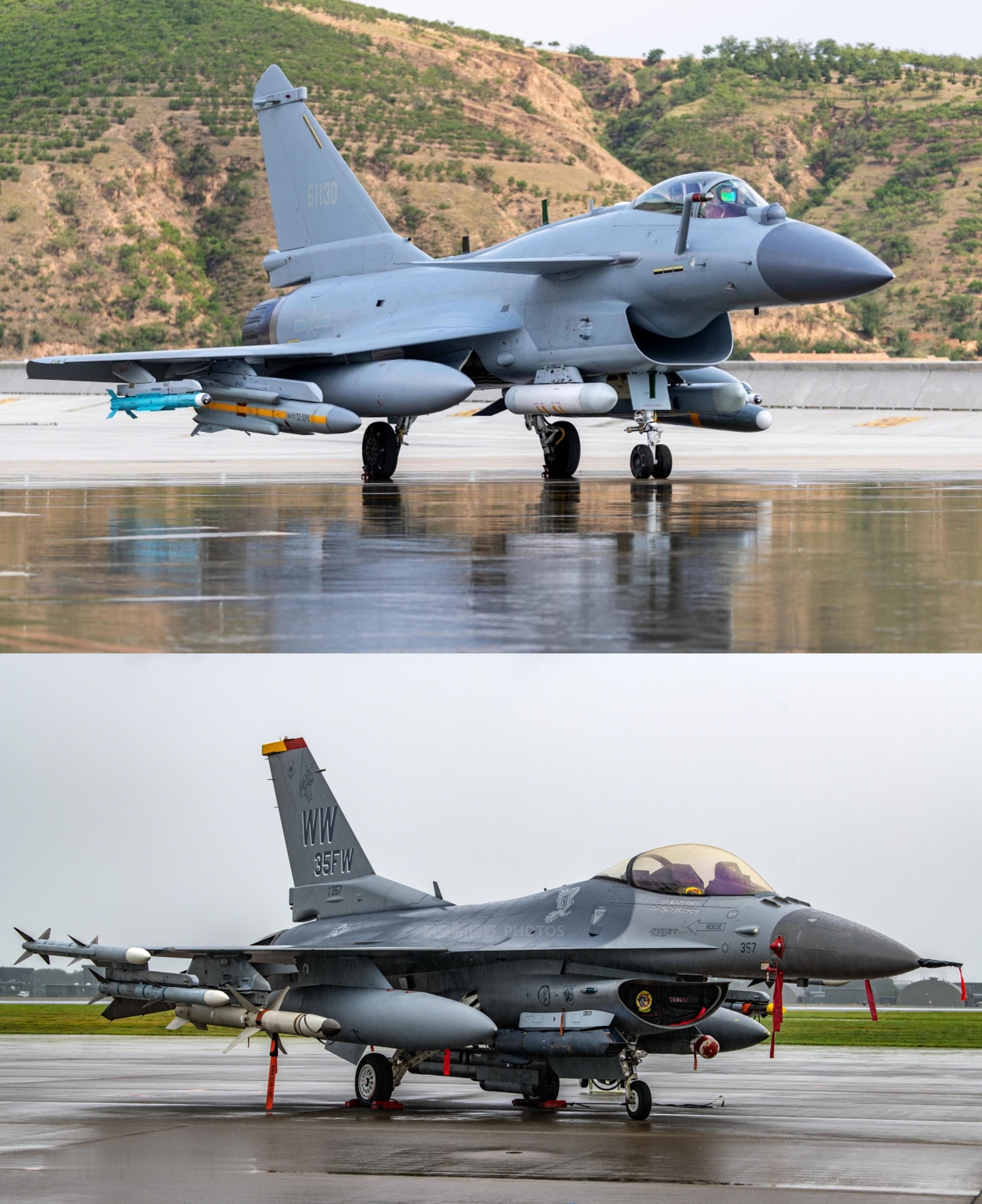 歼10C VS F-16CJ烽火问鼎计划 ​​​