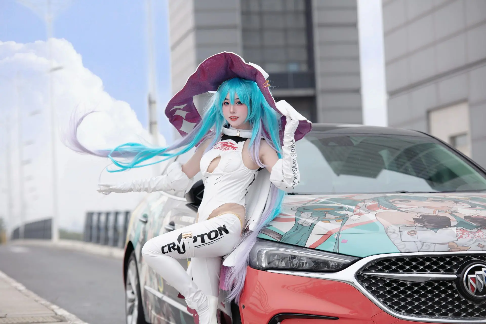 初音未来2024赛车。