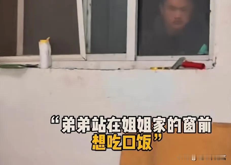 长姐如母！看哭了！傻弟弟一天“八趟”来姐姐家吃饭被姐夫嫌弃！姐姐：“当初嫁给你一
