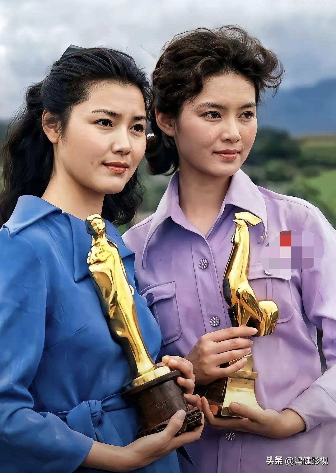 这两位老演员实打实的真实的容貌，太美了。