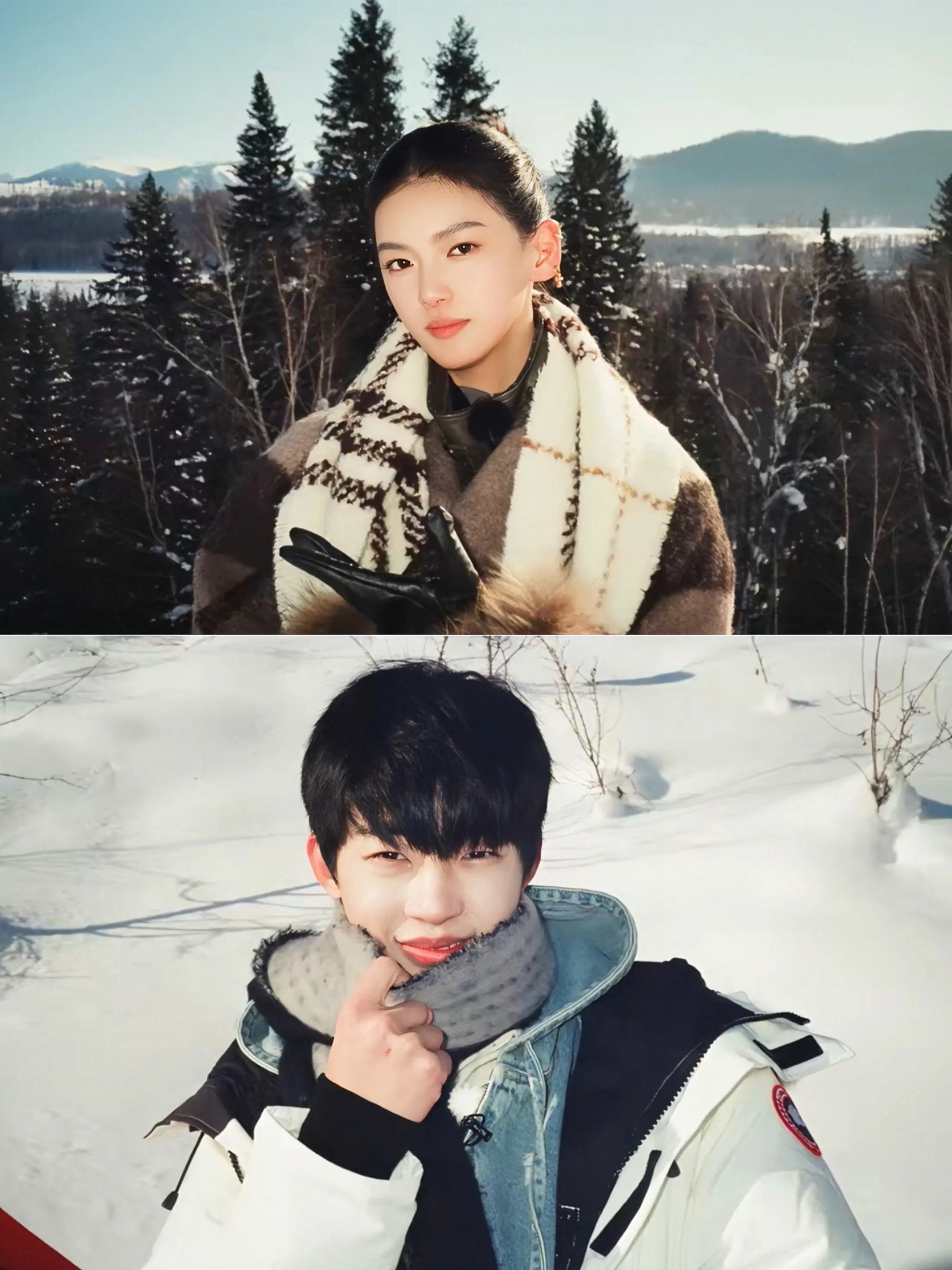只要阿勒泰禾木的雪还在下 小狗还在摇尾巴 李嘉凯就会一直喜欢张笑颜