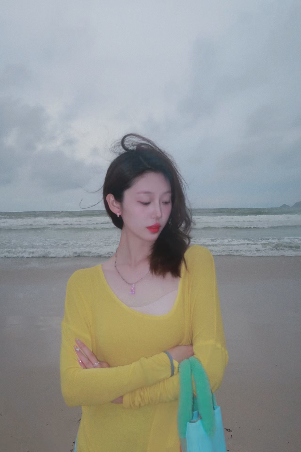 当海风拥抱你的时候，烦恼是不是也被卷走了？💨 ​​​