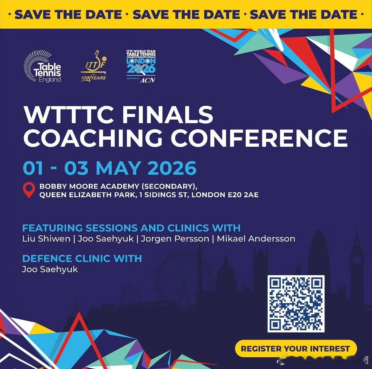 ittf：随着ITTF世界乒乓球锦标赛决赛阶段目前正在伦敦举行，我们也非常高兴地