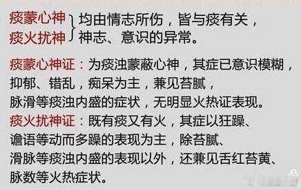 痰迷心窍与痰火扰心的区别：1、病因不同：痰迷心窍一般是由于患者体内痰湿过重，导致