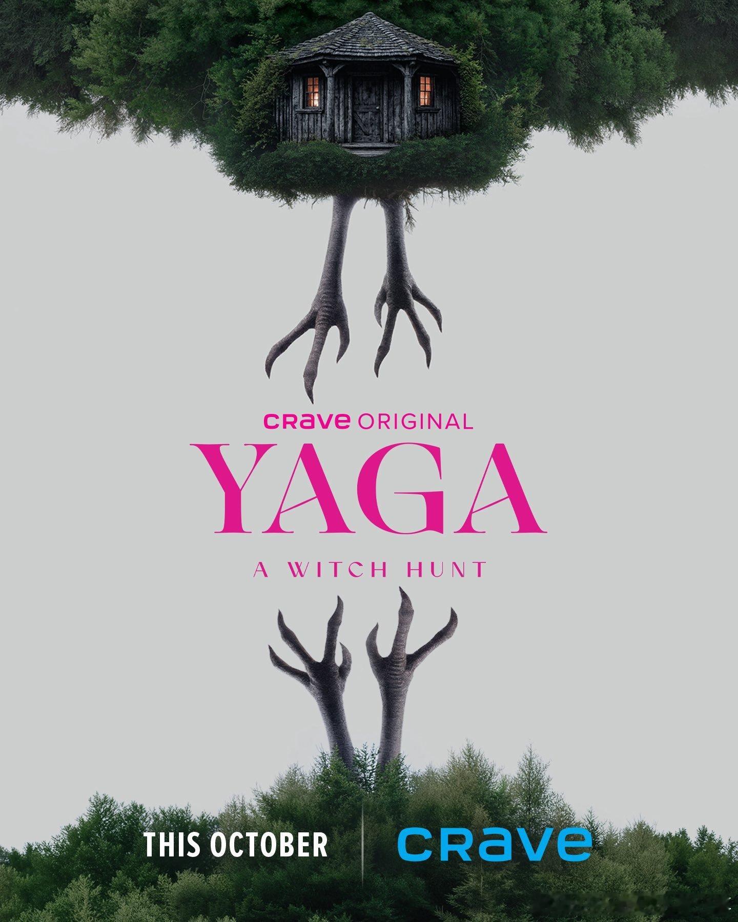 YAGA 神秘惊悚剧集《YAGA》新海报，主演凯莉-安·莫斯、诺亚·里德、克拉克