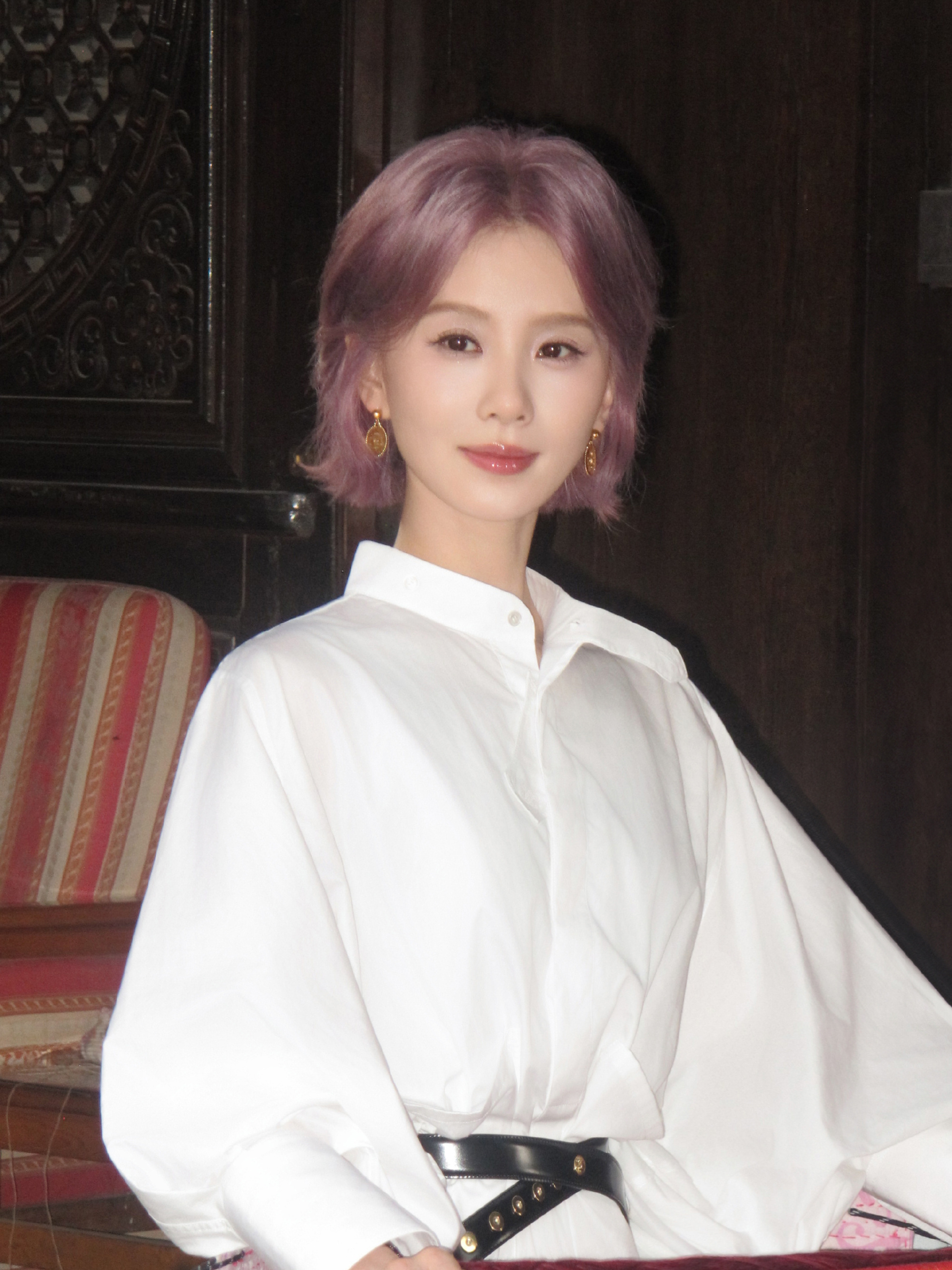 短发的刘诗诗头发是女人的第二张脸，一姐的资本雄厚得很！美女想怎样就怎样刘诗诗百花