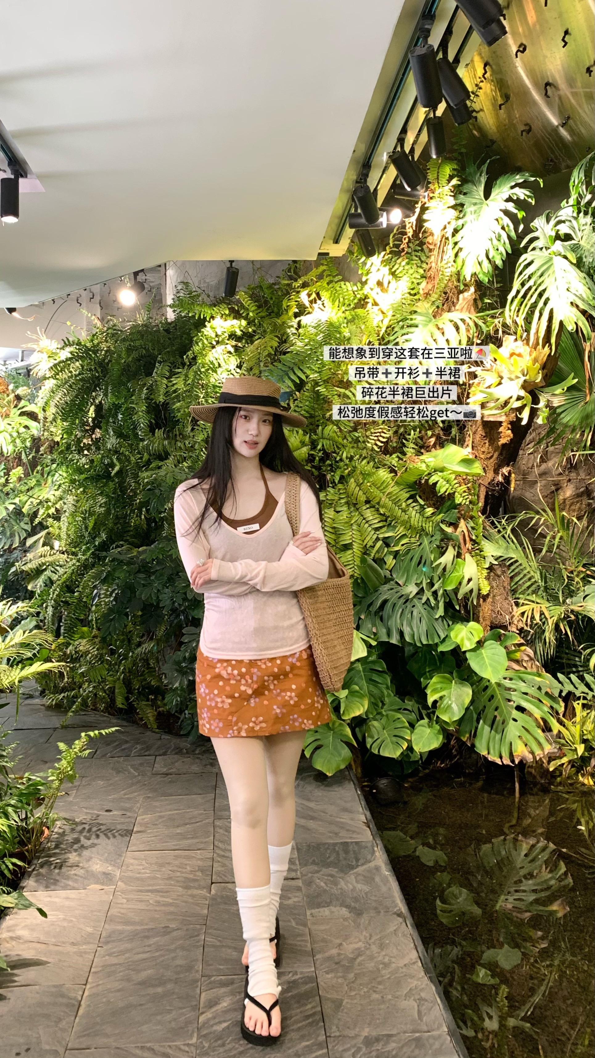 淡颜韩女一周穿搭loook📒。