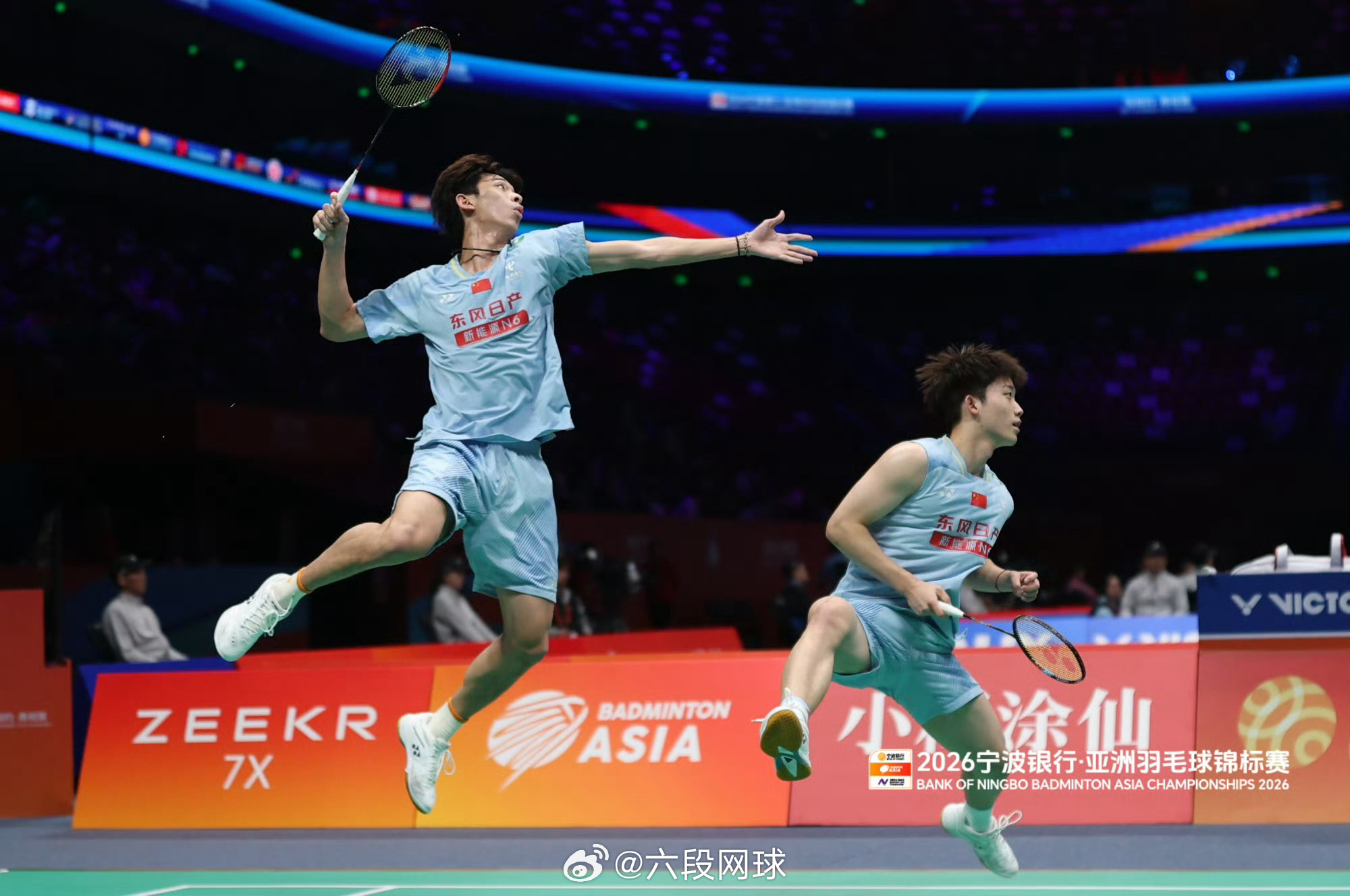 胡林组合晋级亚锦赛16强 2026亚洲羽毛球锦标赛男双首轮胡珂源/林祥毅21-1