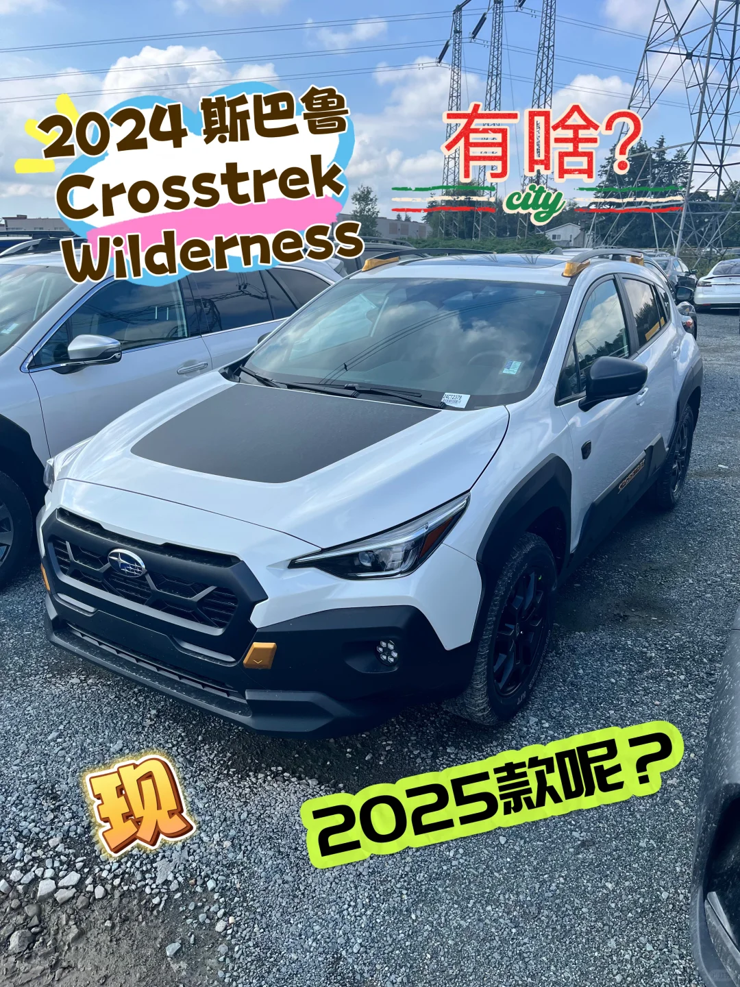 熊猫配色 斯巴鲁 Crosstrek Wilderness
