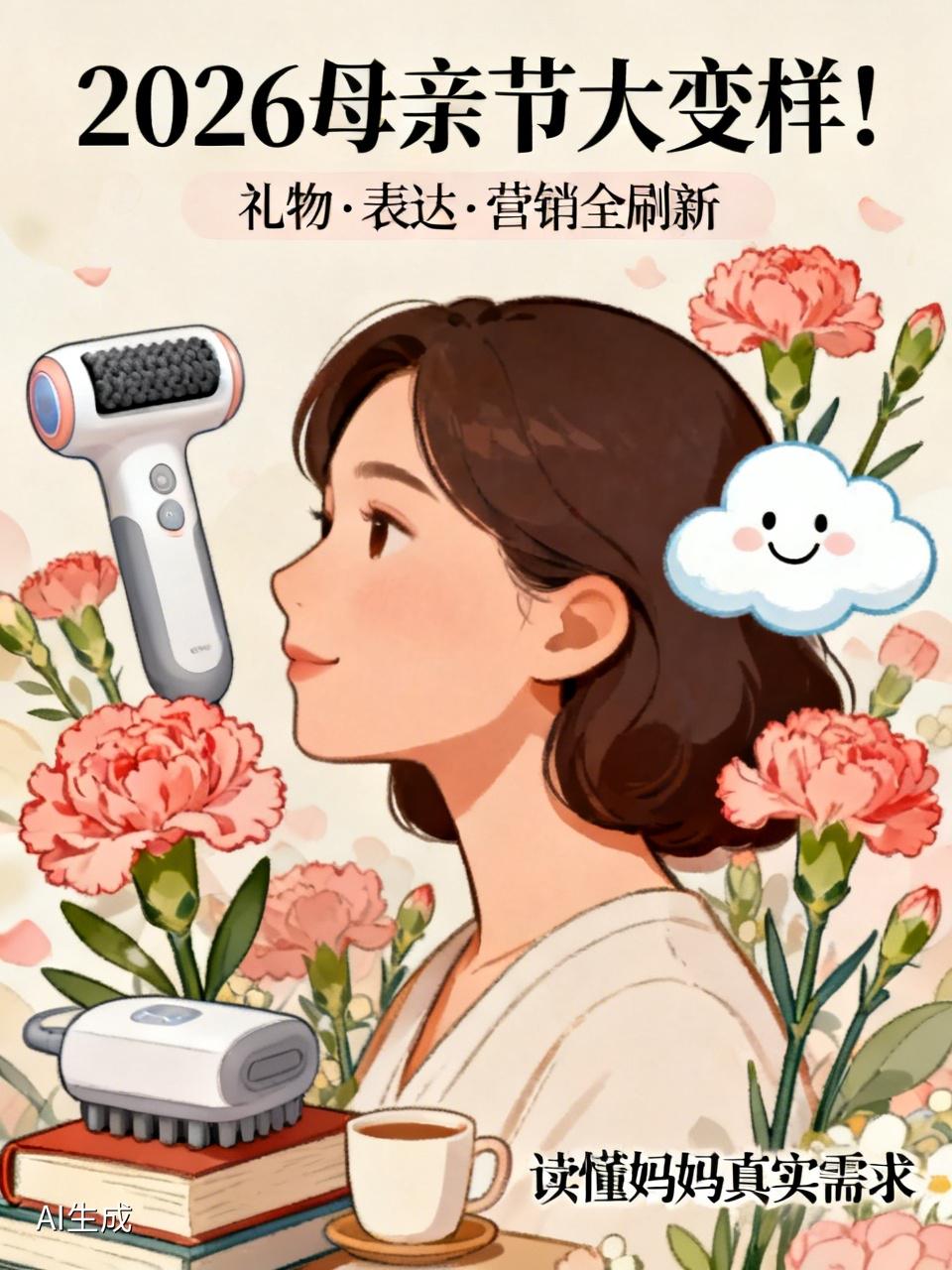 2026母亲节大变样！礼物、表达、营销全刷新，终于读懂妈妈真实需求
 
今年母亲