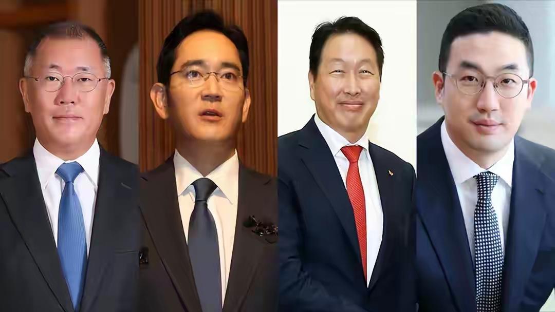 李在明访华必定盛况空前，韩国财阀4大少主全部到齐