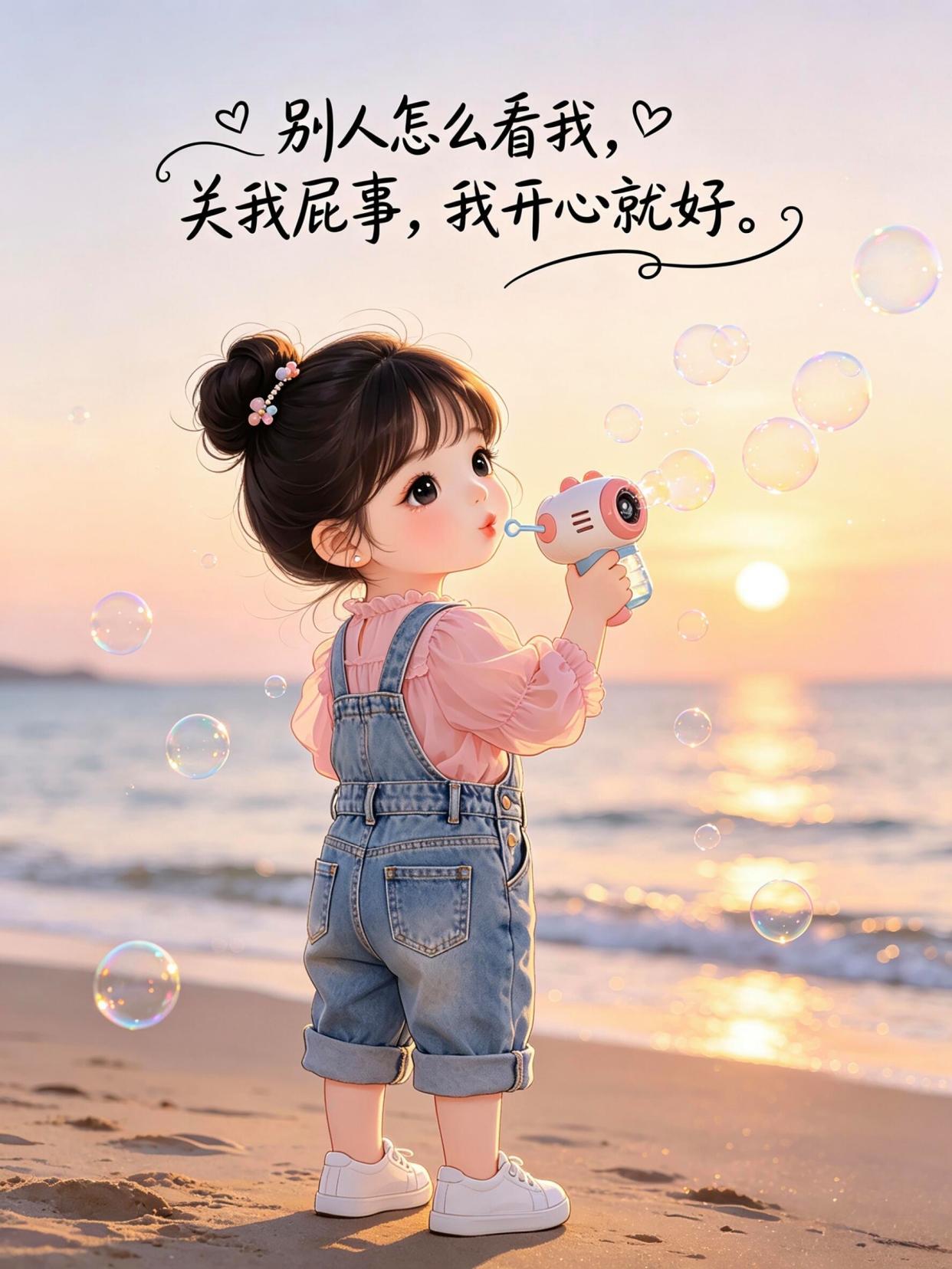 不要去打扰，
一个不愿意理你的人，
因为他心里，
你不是那个最重要的人，
想陪你
