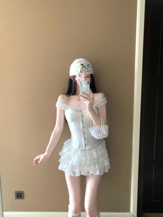 all white