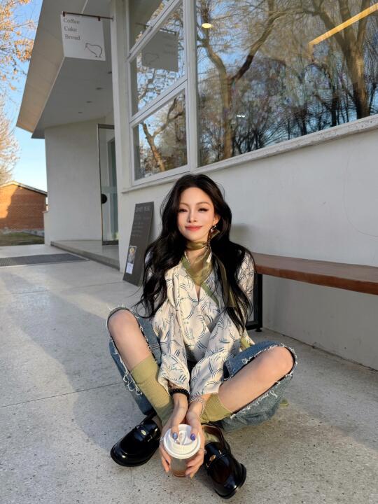 让人眼前一亮又一亮的浅春系look🍈