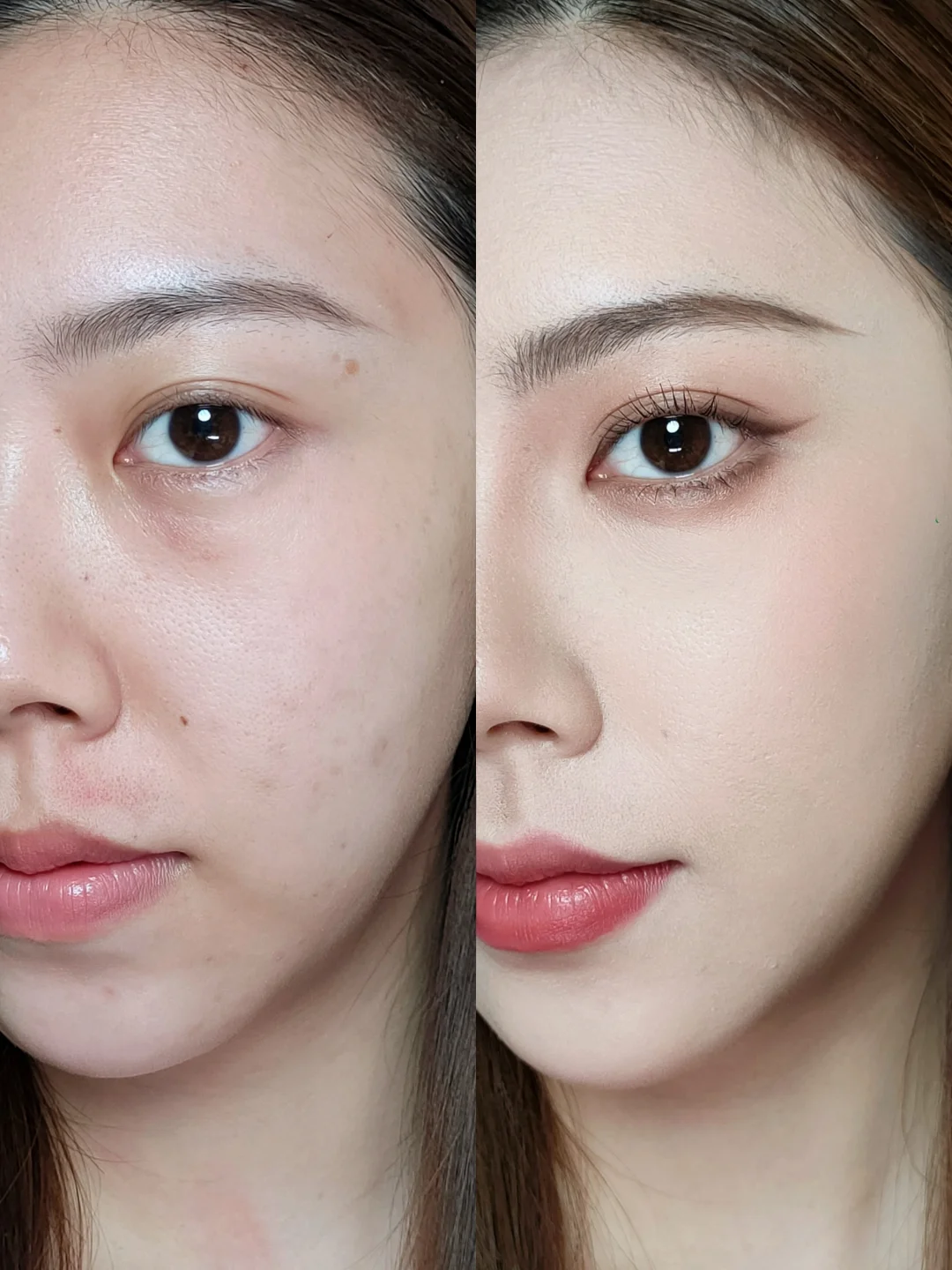 这是瑕疵油皮想要的轻薄无瑕底妆