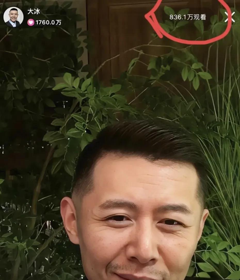 800万观众，零收入！他做到了！

大冰的直播间，就像一个充满魔法的地方，一夜间