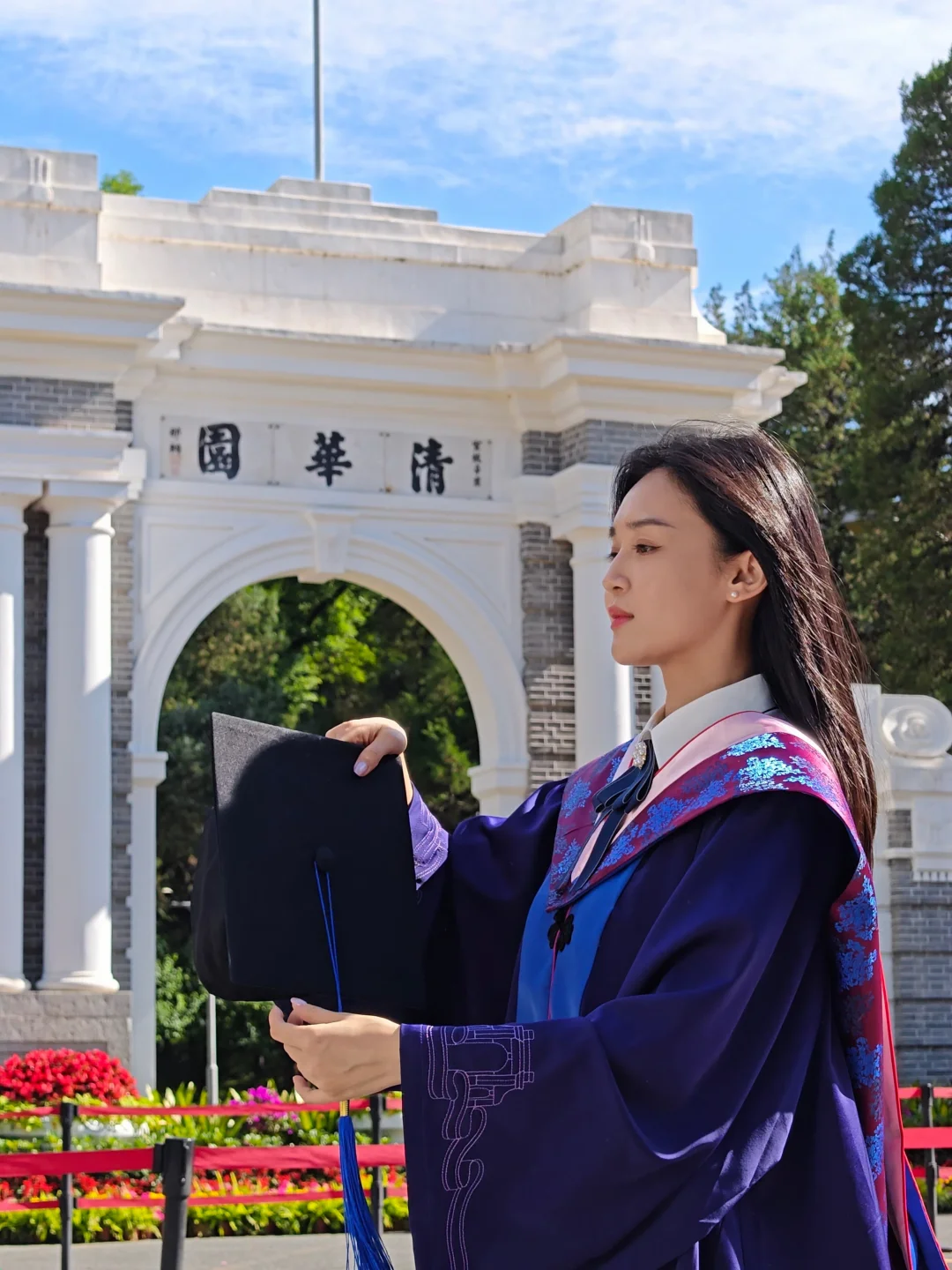 清华毕业照Live｜祝她铮铮，祝她昂扬🌿