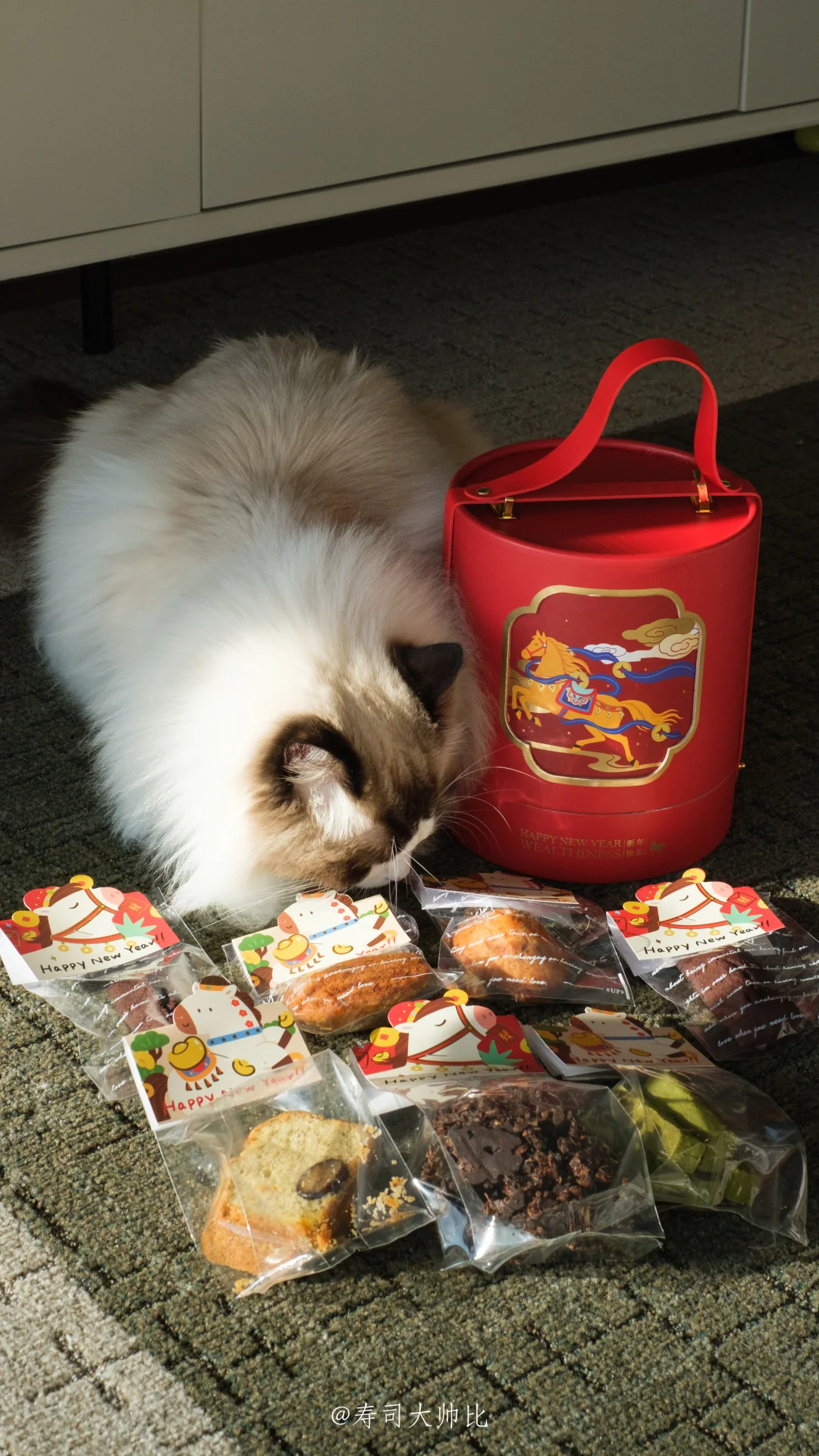 收到了绝美又好吃的新年礼盒🎁