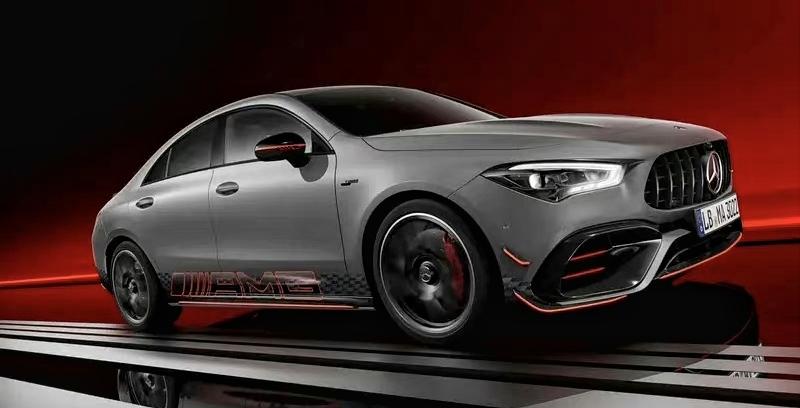 【AMG CLA 45 S Edition 1官图 限量发售25台】近日，梅赛德