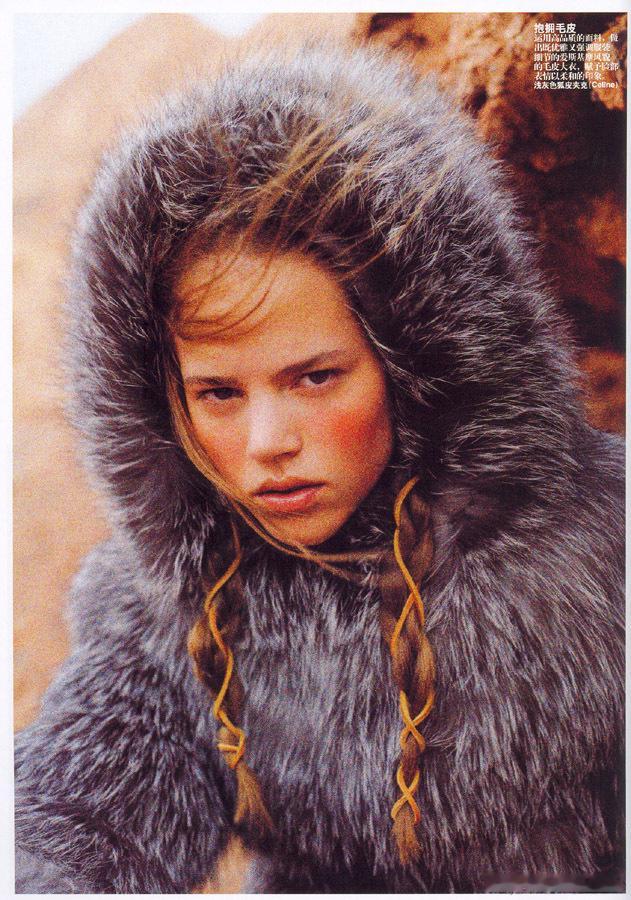 this was cool 2006年，中国版《VOGUE》1月开年刊，那期封面