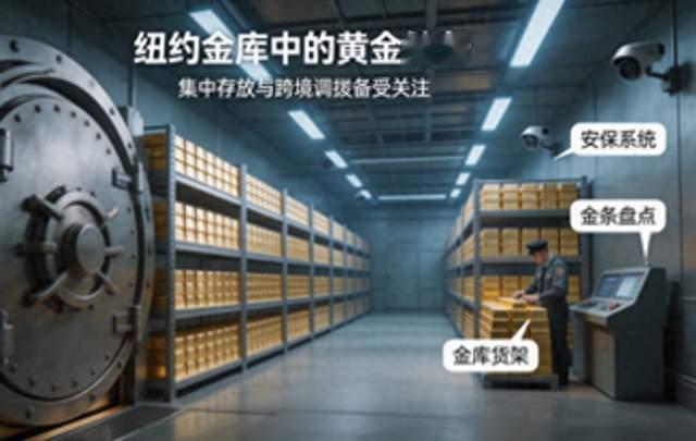 一场静悄悄的黄金大搬家，多国撤离纽约，释放重磅信号