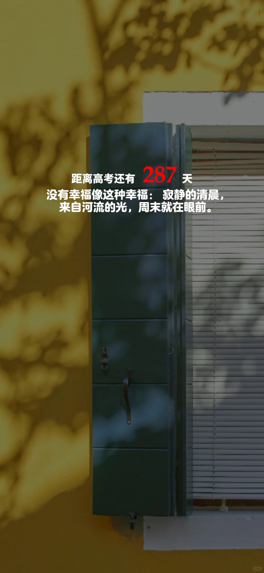 2025高考倒计时，每日更新。