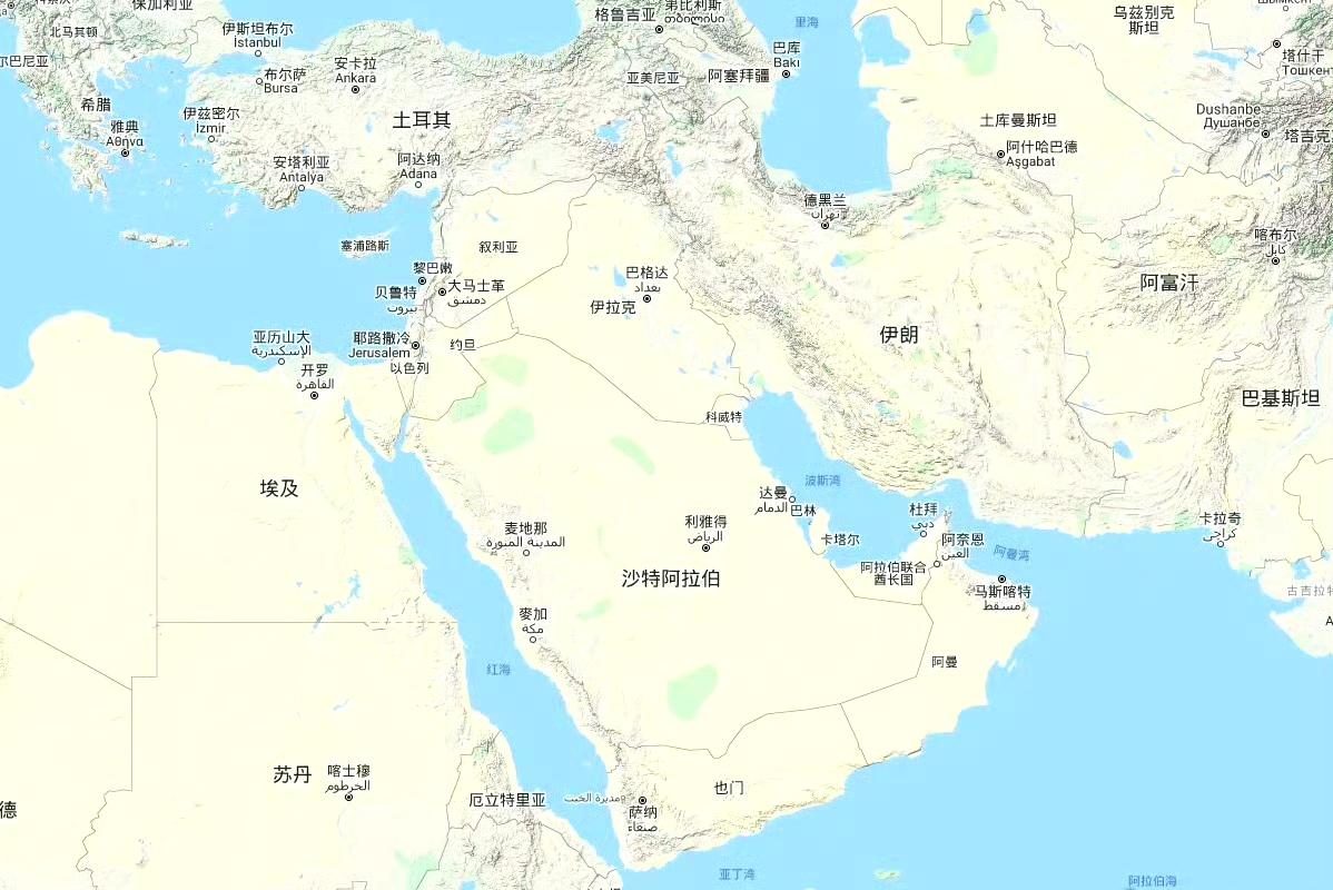 沙特和阿联酋宣布，不会允许美军使用其领空领土攻击伊朗。 ​​​