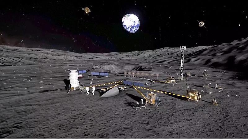 国际月球科研站进展超有看头！2026年8月，SpaceX“猎鹰9号”火箭二级残骸