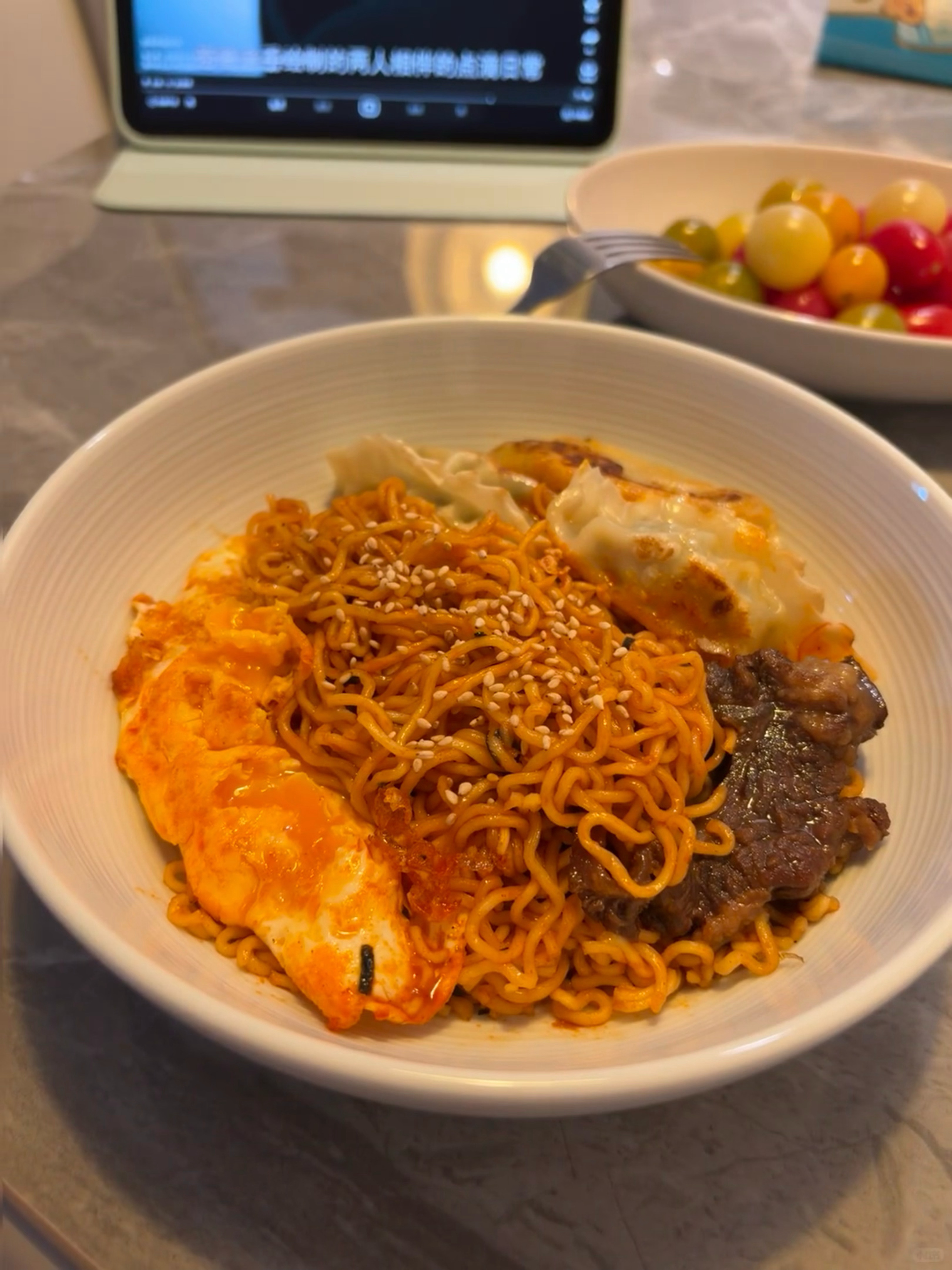 今天吃火鸡面 
