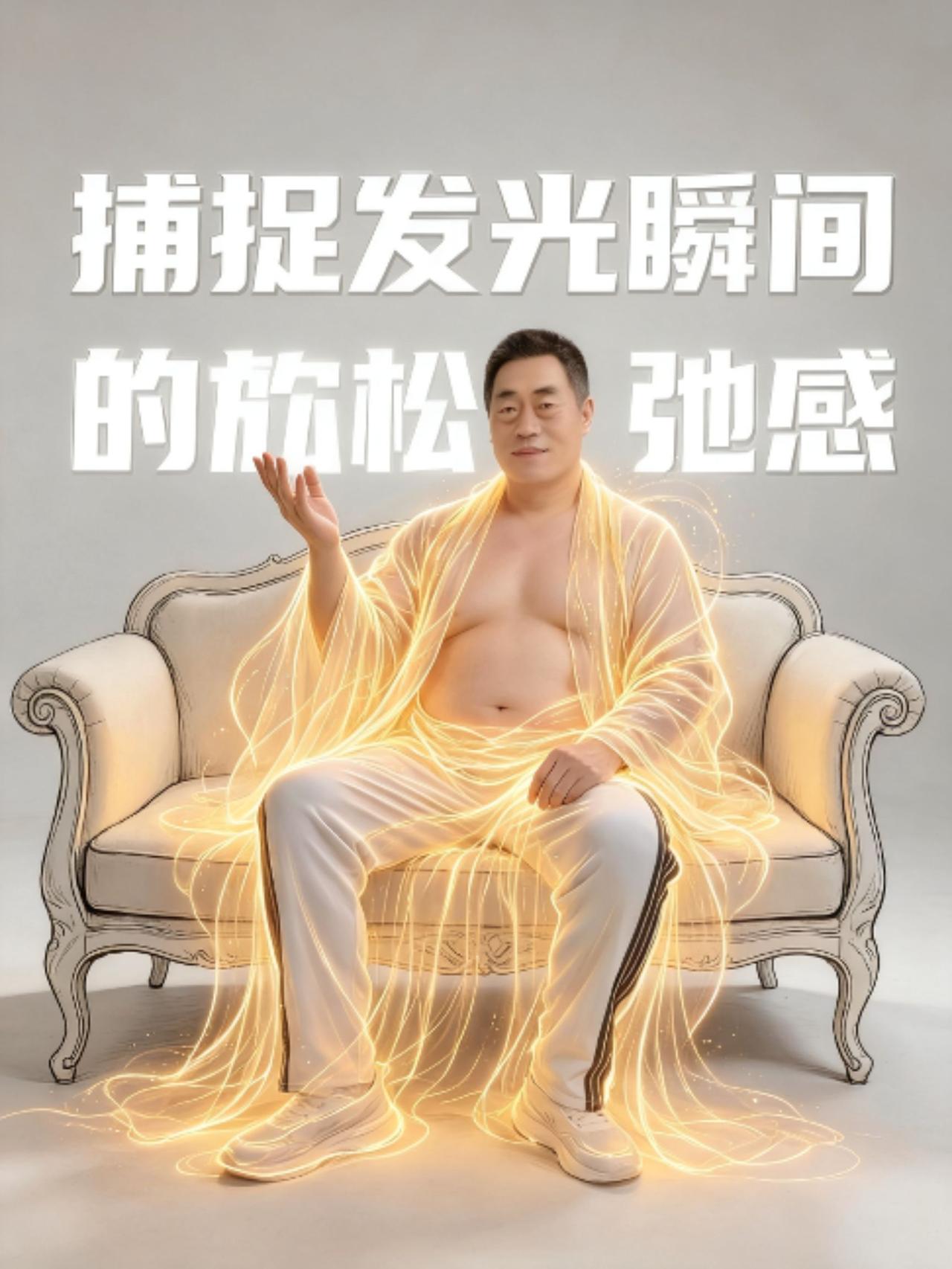在这片光与影交织的梦幻空间，仿佛时间都慢了下来。金色的光芒环绕着整个画面，像是为