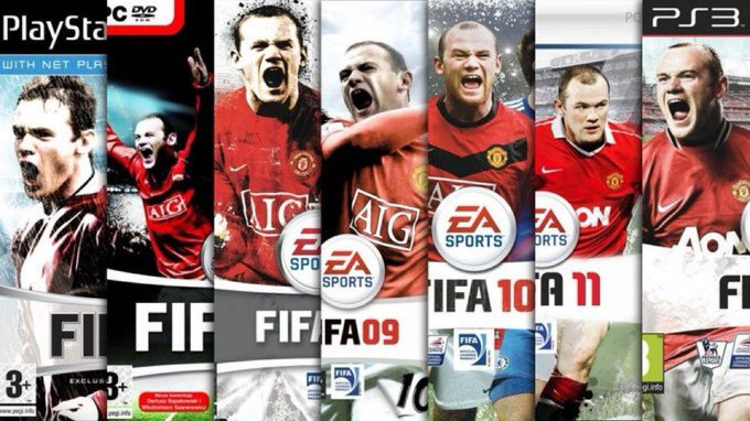 有史以来最多的 FIFA 封面人物• 🏴󠁧󠁢󠁥󠁮󠁧󠁿 鲁尼 (7)