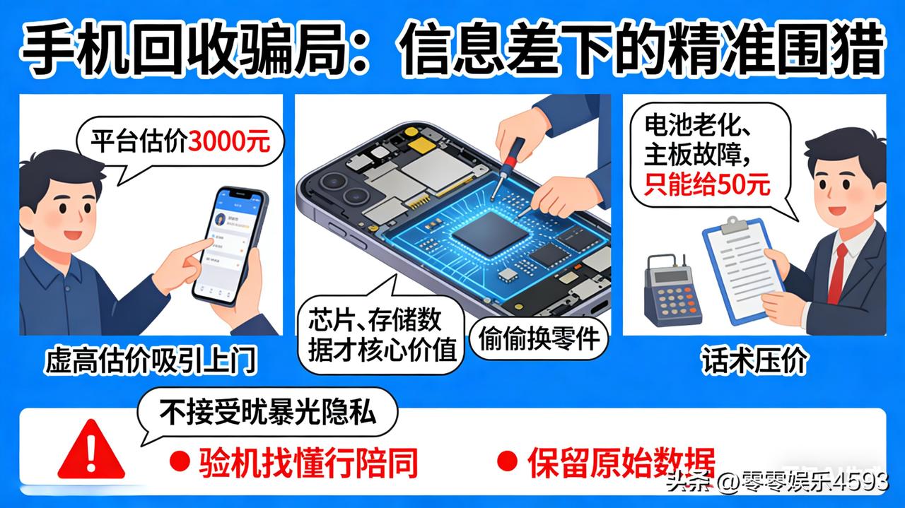 手机旧了想换钱？最近很多人栽了跟头：平台估价几千，到店却被压价几百，零件偷偷被换