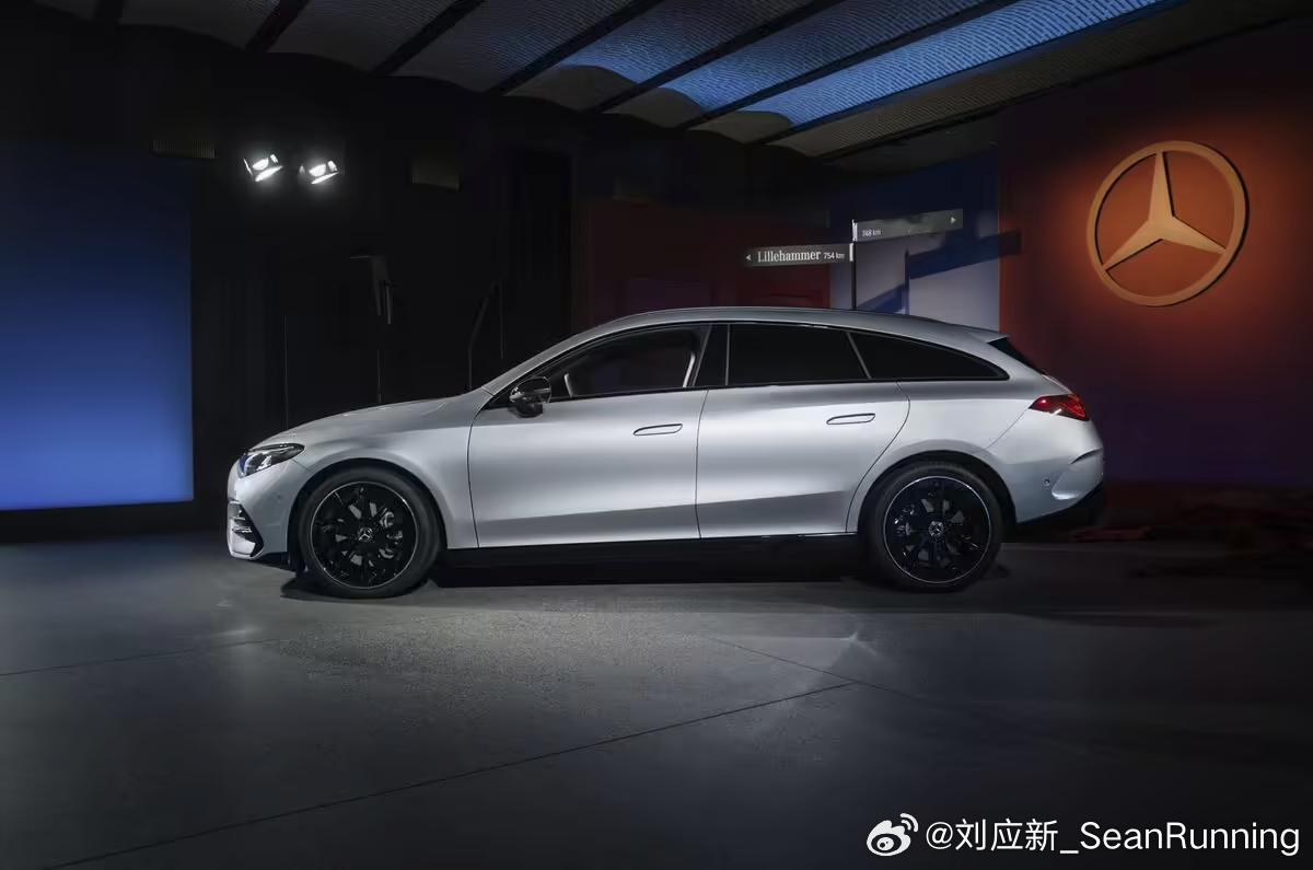 奔驰正式推出首款电动旅行车 CLA Shooting Brake，这款车是基于奔