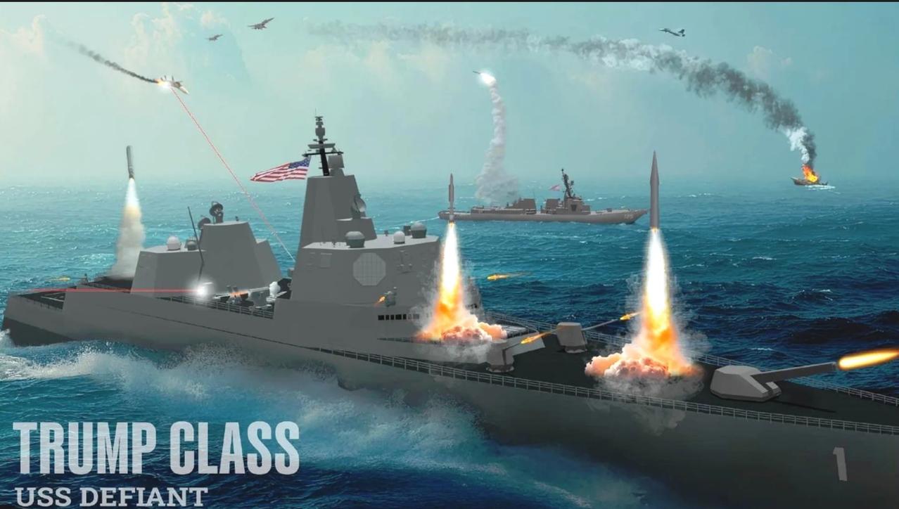 川建国一口气干了两件大好事，除了之前的F-47，他现在又推出战列舰项目，这两项举