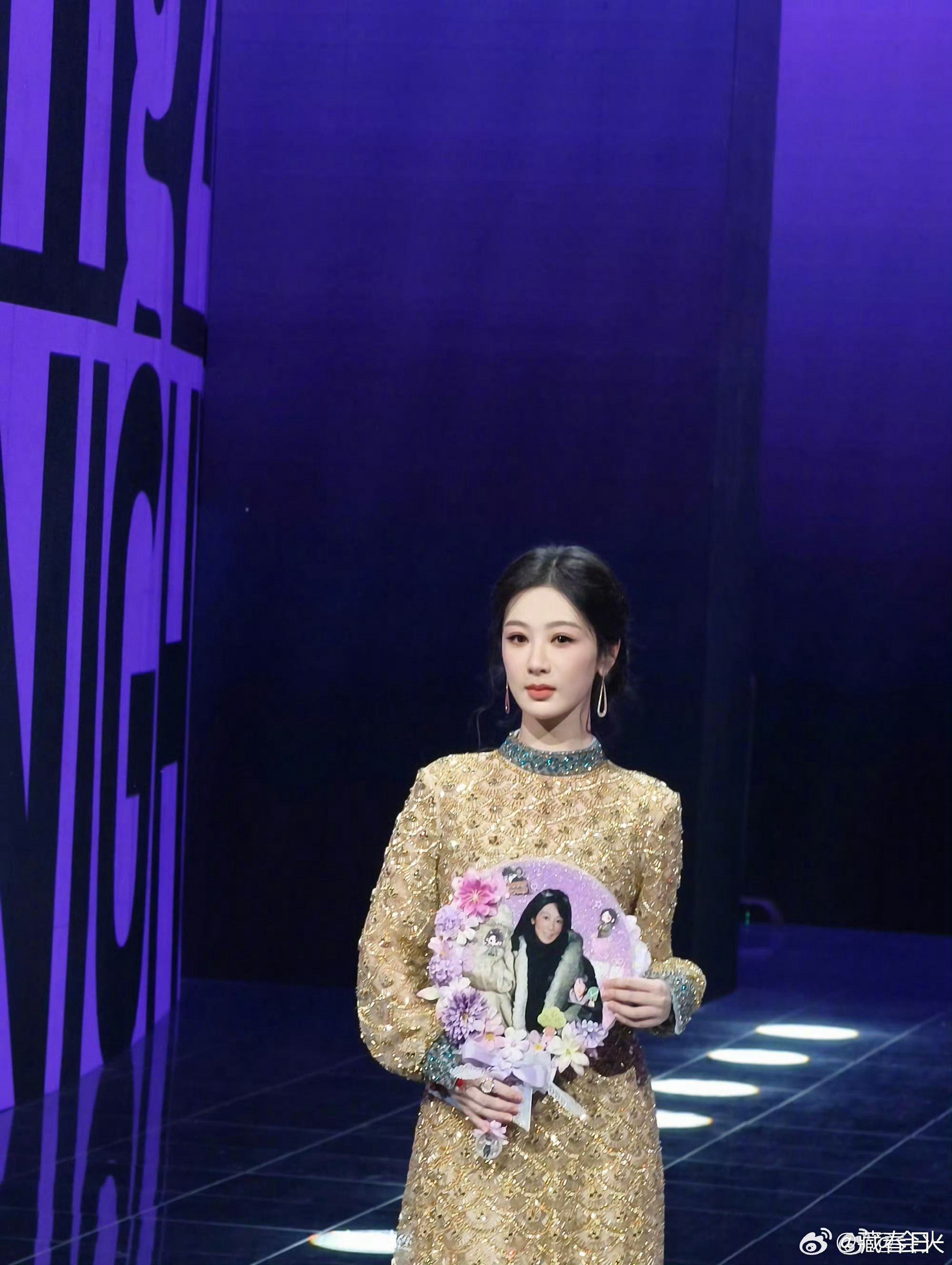 杨紫 大花气质好美呀 今晚继续看生命树