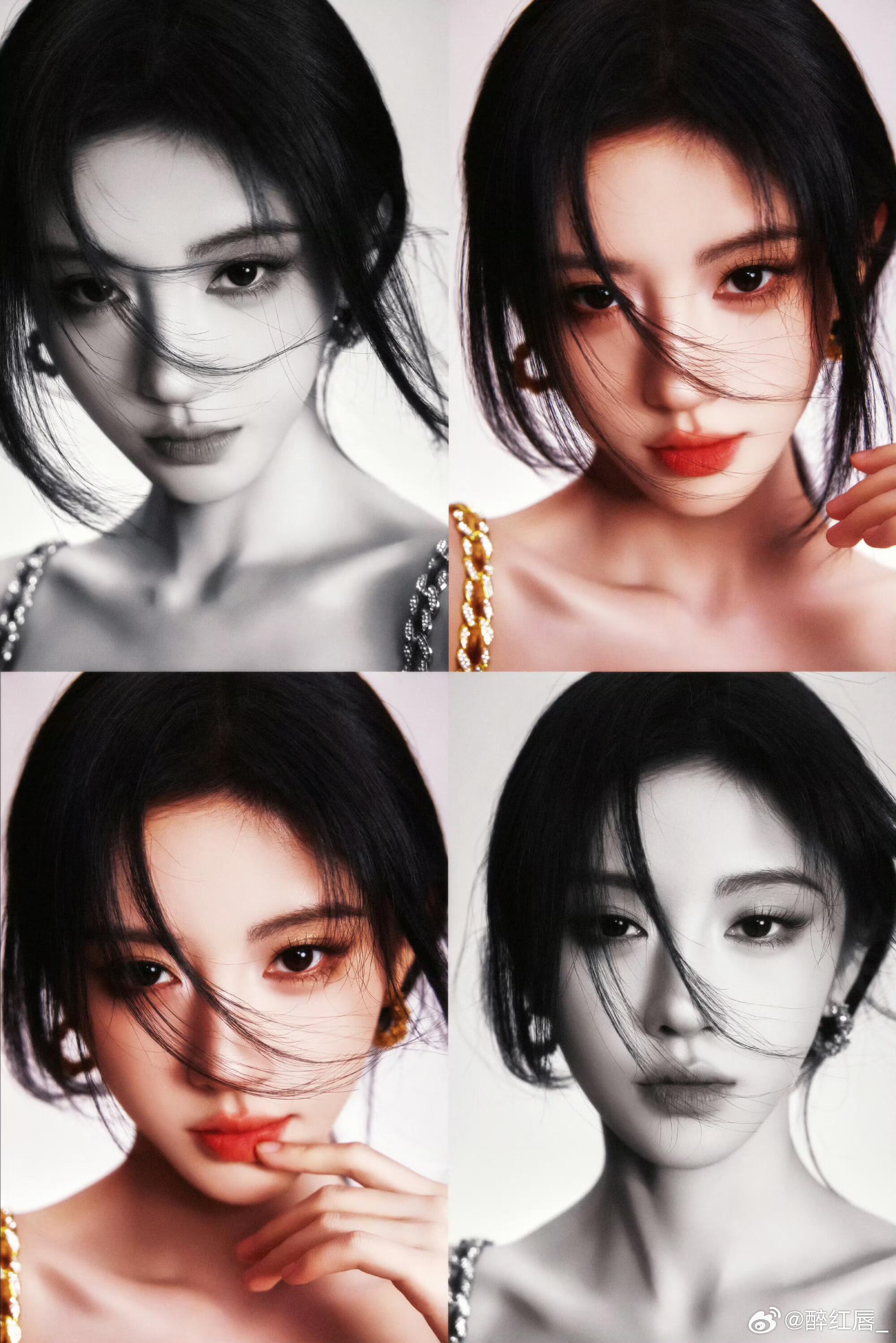 不懂鞠婧祎这组照片的有难了鞠婧祎真的太会拍了，风格适配度拉满，美得很有辨识度。不